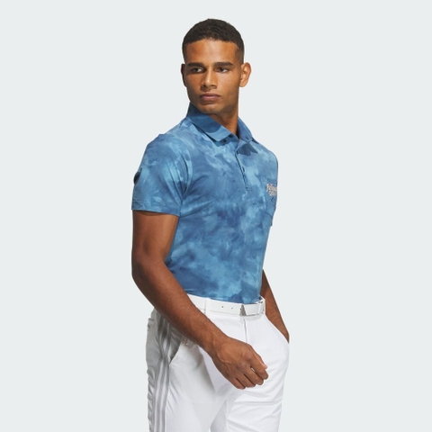 Áo Polo golf adidas hoạ tiết Playgreen Allover Nam - IN9046