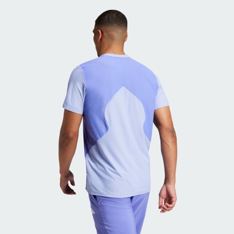 Áo T-shirt chạy bộ adidas Own the Run Colorblock AEROREADY Nam - IW0038