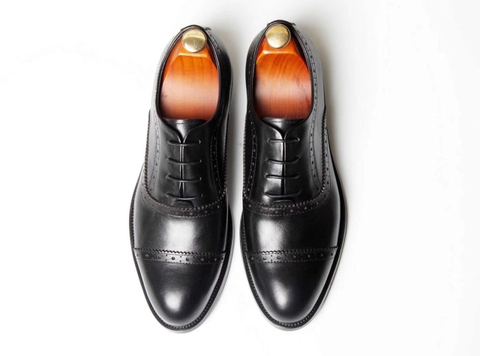 Giày da Oxford đen Y299-3Đ