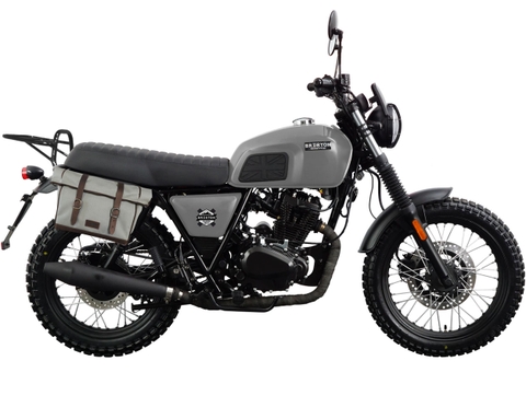 Brixton Scrambler 150 (Xám khói)