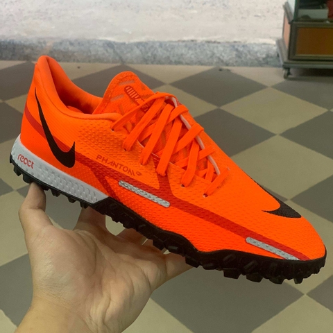 Giày Bóng Đá TQ Nike Phantom GT2 Pro Cam Vạch Đen HQ TF