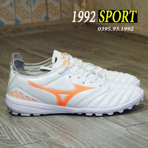 Giày Bóng Đá Mizuno Neo Trắng TF