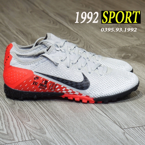 Giày Bóng Đá Nike Vapor 13 Pro Neymar Trắng Xám Đỏ TF
