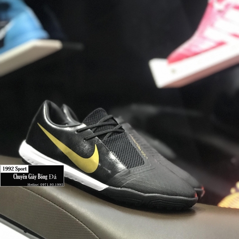 Giày Bóng Đá Nike Phantom Venom Đen Đồng TF