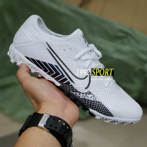 Giày Bóng Đá Nike Mercurial 13 Vapor Pro Trắng Đen TF