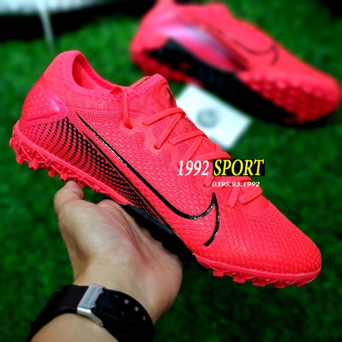 Giày Bóng Đá Nike Mercurial Vapor Pro 13 Đỏ Vạch Đen TF