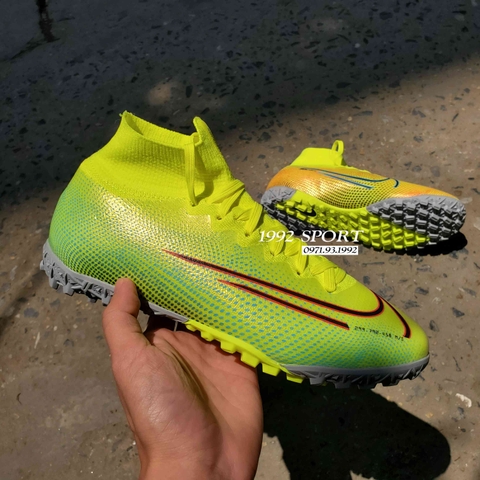 Giày Bóng Đá Nike Mercurial Superfly 7 Elite Xanh Lá Mạ TF