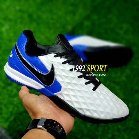 Giày Bóng Đá Nike Tiempo Legend 8 Pro Xanh Gót Xanh Biển TF