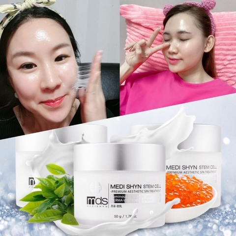 Kem dưỡng trắng trẻ hóa da Derma White Mela Medi Shyn Stem Cell