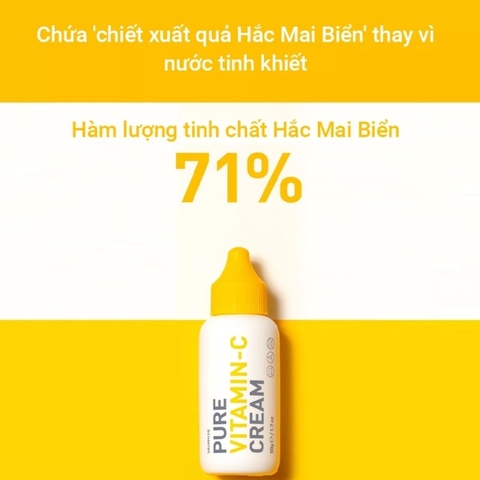 Kem dưỡng trắng Skinmiso Pure Vitamin C Cream