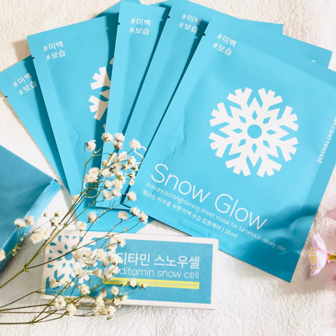 Mặt nạ phục hồi trắng da Snow Glow Mask Meditamin