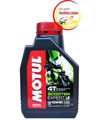 Nhớt Motul Scooter Expert Le 10W40 dành cho xe ga