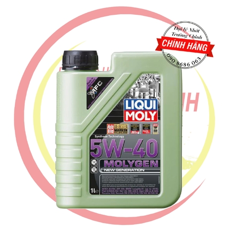 Nhớt Liqui Molygen 5W40 dành cho xe ga, ô tô