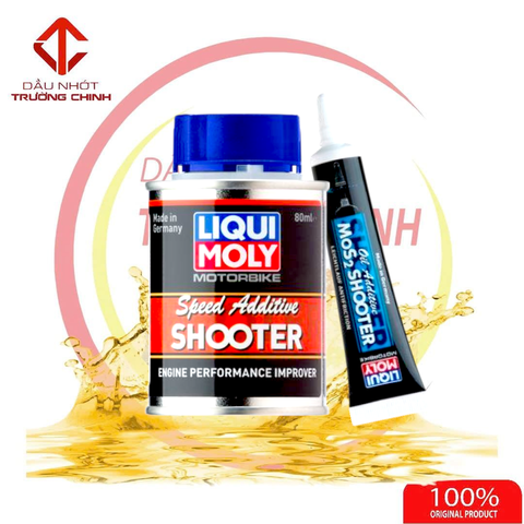 Combo phụ gia tăng tốc Liqui moly 7915 80ml + phụ gia nhớt Mos2 20ml