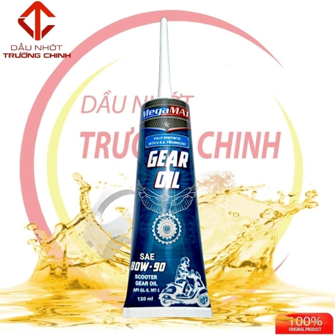 Nhớt hộp số MegaMAX Max Gear Oil 80W90 120ML dành cho xe ga