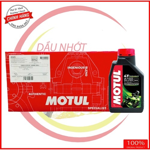 Thùng 20 bình Motul 3100 Silver 10W40 dành cho xe số