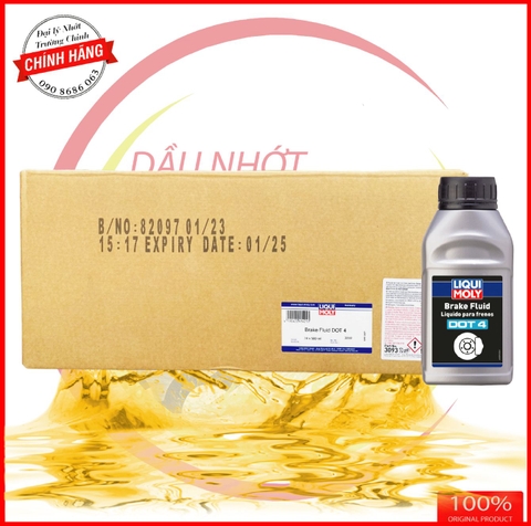 Thùng Dầu thắng, phanh Liqui Moly Dot 4 500ML