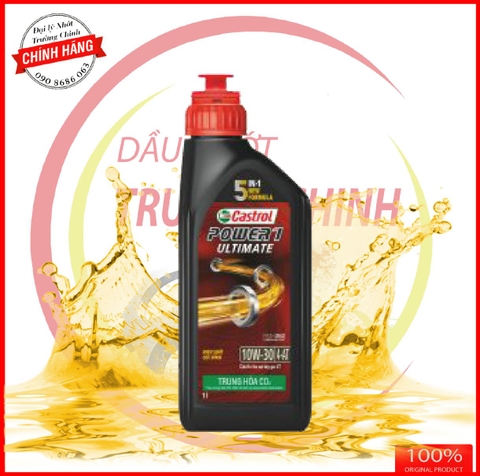 Nhớt Castrol Power 1 ULTIMATE Scooter 10W30 dành cho xe ga đời mới