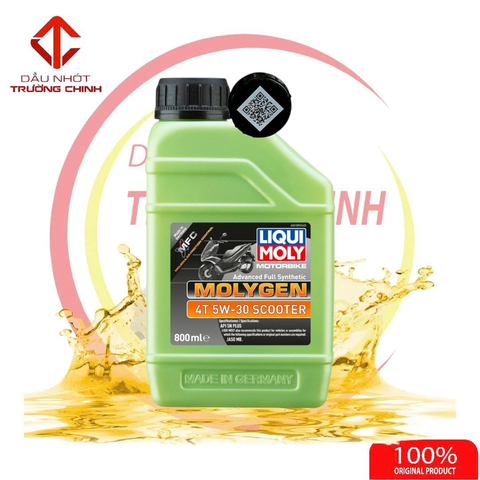 Nhớt Liqui Moly Molygen Scooter 5W30 chuyên dành cho xe ga cao cấp 800ML
