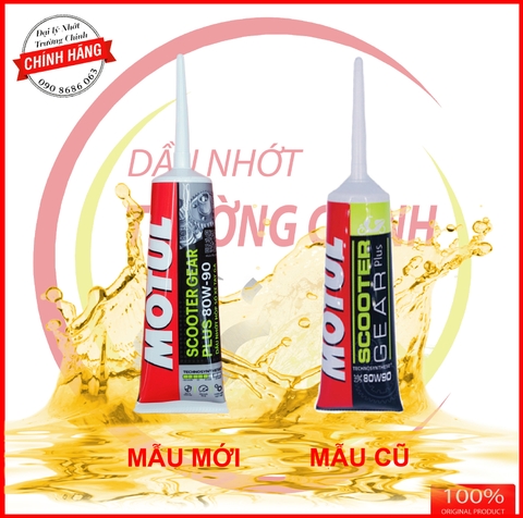 NHỚT HỘP SỐ - NHỚT LAP MOTUL SCOOTER GEAR PLUS