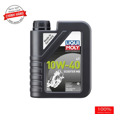 Nhớt Liqui Moly 10W40 MB Scooter dành cho xe ga