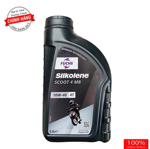 Nhớt Fuchs Silkolene Max Scoot 10W40 dành cho xe tay ga