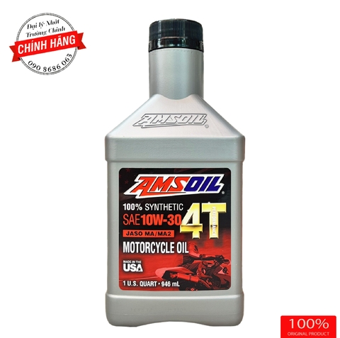 NHỚT AMSOIL 10W30  4T PERFORMANCE DÀNH CHO XE SỐ