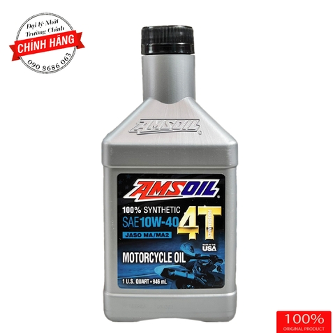 NHỚT AMSOIL 10W40  4T PERFORMANCE - DÀNH CHO XE SỐ