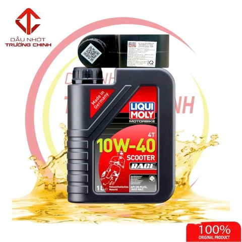 Nhớt Liqui Moly Scooter Race 10W40 dành cho xe ga