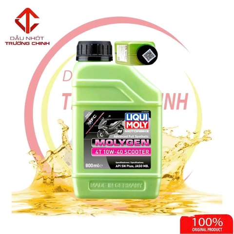 Nhớt Liqui Moly Molygen Scooter 10W40 chuyên dành cho xe ga cao cấp 800ML