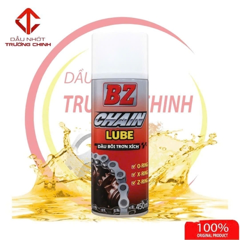 Dưỡng sên, bôi trơn sên BZ chain Lube 450ML