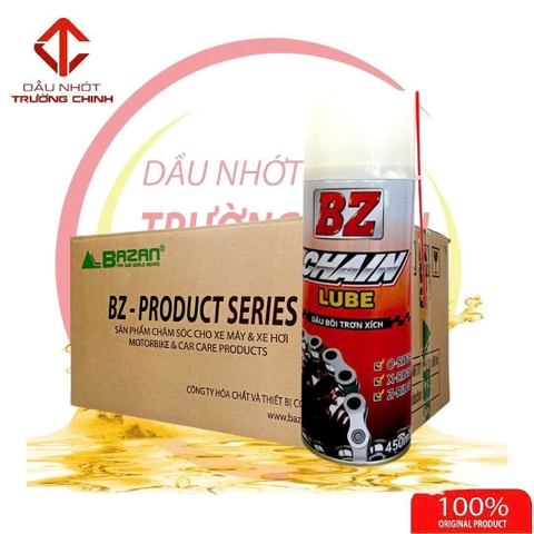 Thùng Dưỡng sên, bôi trơn sên BZ chain Lube 450ML