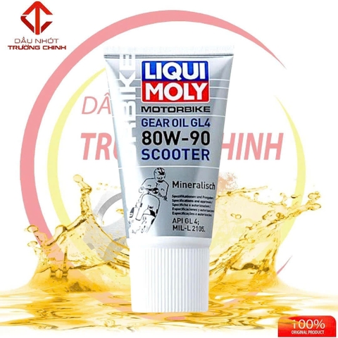 Dầu Nhớt hộp số xe máy tay ga Liqui Moly Racing Scooter Gear Oil 80W90 150ML