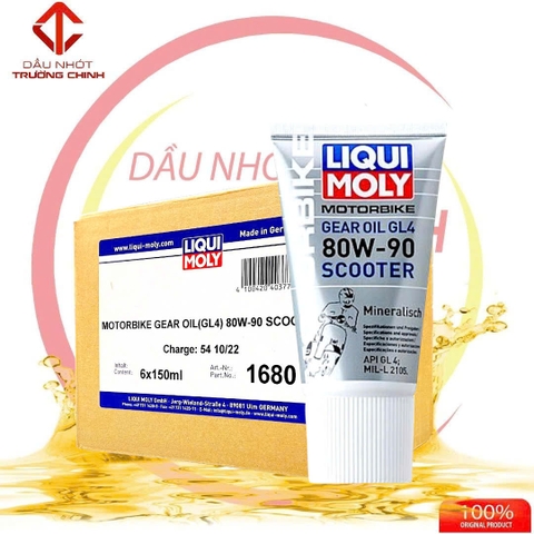 Thùng Nhớt hộp số - nhớt lap Liqui Moly 80W90 150ML