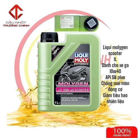Nhớt Liqui Moly Molygen Scooter 10W40 chuyên dành cho xe ga cao cấp