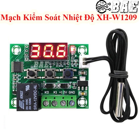 Cảm biến nhiệt độ XH-W1209 - Relay 12V