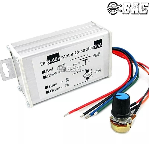 Mạch điều tốc motor PWM 20A - 9-60VDC
