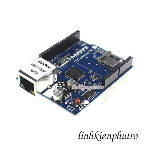 Mạch Ethernet W5100 Shield cho Arduino