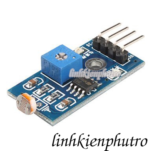 Module cảm biến ánh sáng LDR ngõ ra digital + analog có biến trở – LKPT940248