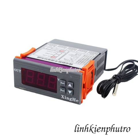 Bộ điều khiển nhiệt độ 12V W2028 hiển thị LED cảm biến NTC