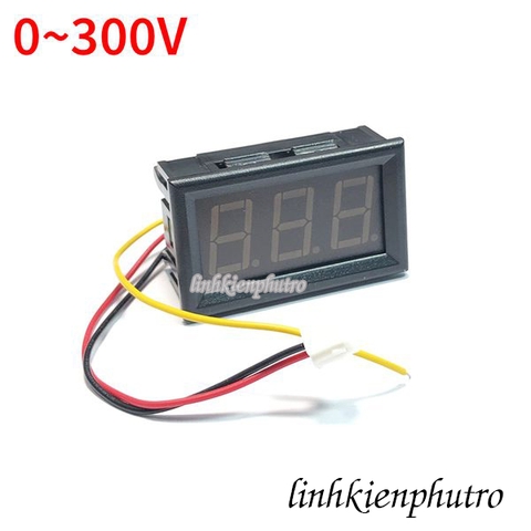 Đồng hồ đo điện áp AC LED 0-300V loại 3 chữ số