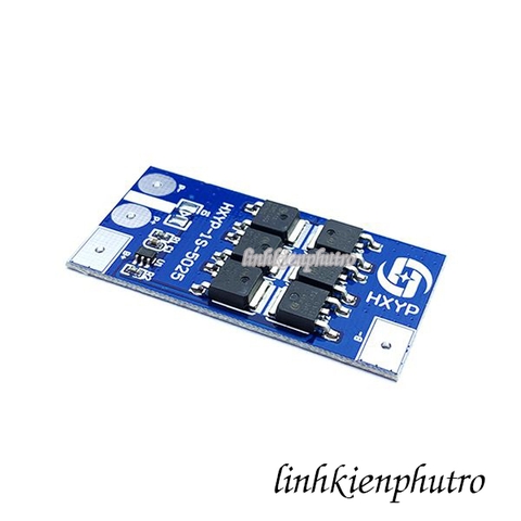 Mạch bảo vệ pin 1 cell HXYP-1S-5025 dòng cao 25A