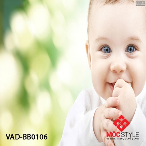 Tranh dán tường Baby - Tranh dán tường baby cute VAD-BB0106