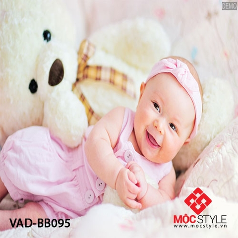 Tranh dán tường Baby - Tranh dán tường baby cute VAD-BB095