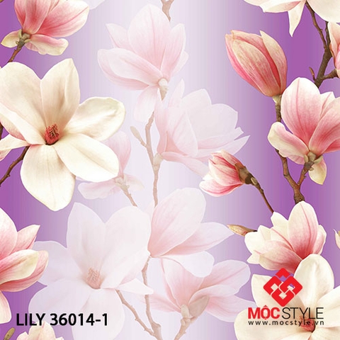 Giấy dán tường Lily - Giấy dán tường Lily 36014-1