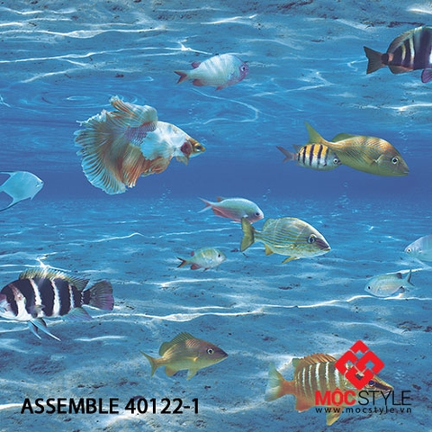 Giấy dán tường Assemble - Giấy dán tường Assemble 40122-1