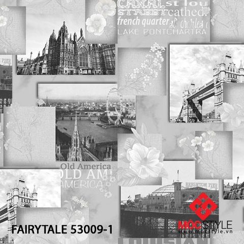 Giấy dán tường Fairytale - Giấy dán tường Fairytale 53009-1