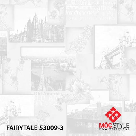 Giấy dán tường Fairytale - Giấy dán tường Fairytale 53009-3