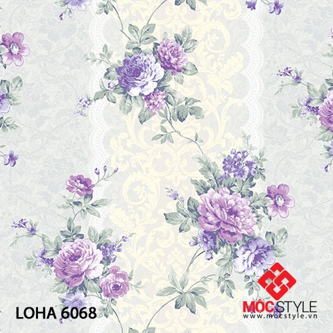 Giấy dán tường Loha - Giấy dán tường Loha 6068