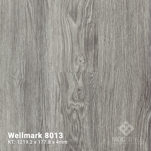 Sàn nhựa Wellmark - Sàn nhựa hèm khóa Wellmark 8013